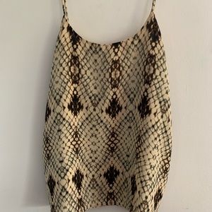 Impeccable Pig Boutique Camisole Tank snakeskin